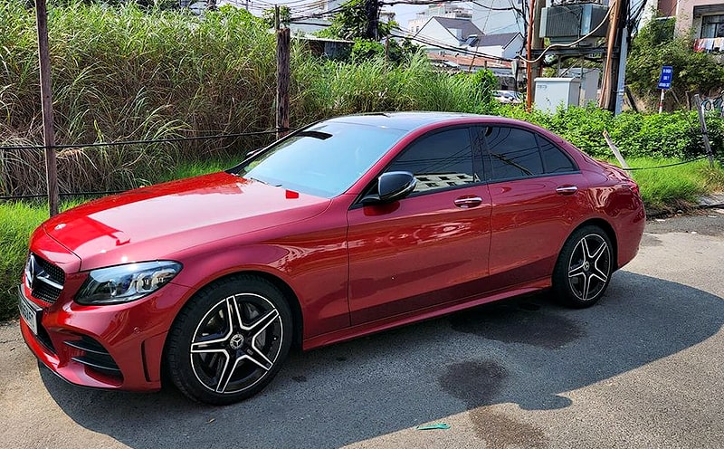 giá thuê xe tự lái Đà Nẵng Mercedes C300 