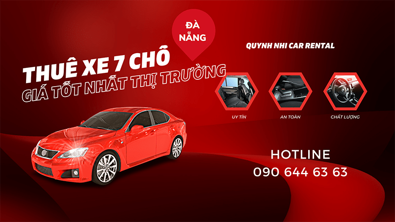 thuê xe 7 chỗ Đà Nẵng