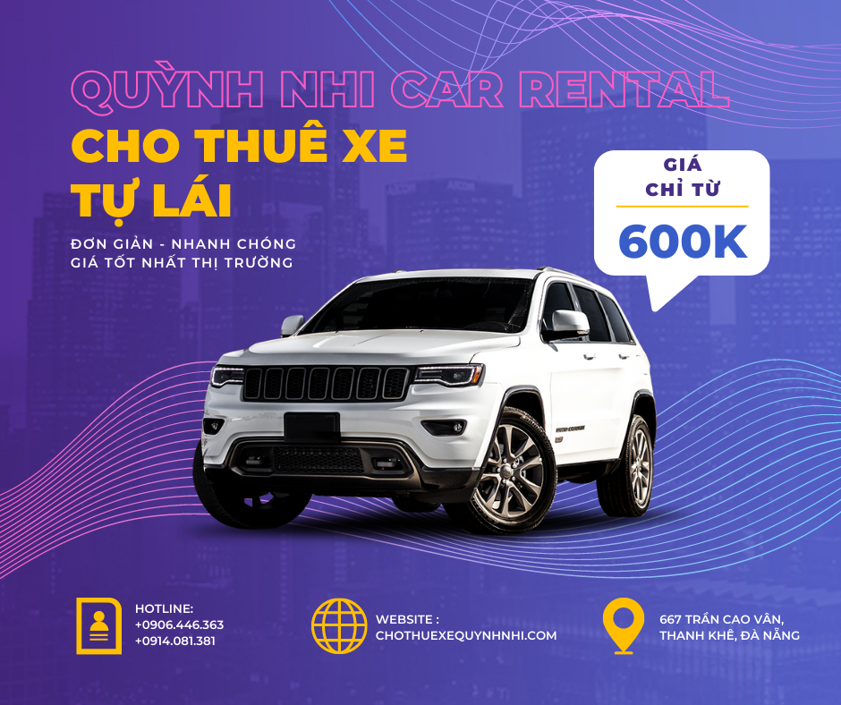 Thuê xe tự lái Đà Nẵng