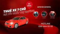 Dịch vụ cho thuê xe 7 chỗ tại Đà Nẵng giá tốt nhất thị trường